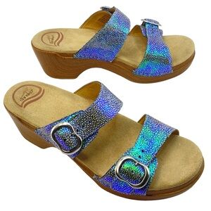 Dansko Iridescent Mermaid Sandals; 39